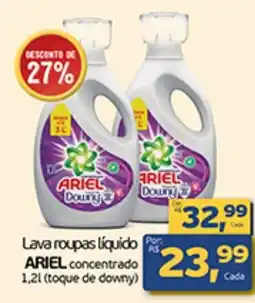 Cometa Supermercados Lava roupas líquido ARIEL concentrado oferta
