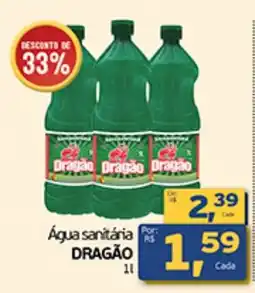 Cometa Supermercados Água sanitária DRAGÃO oferta