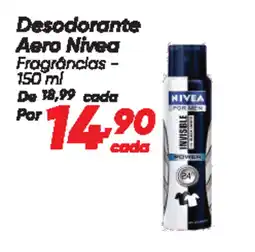 Desodorante Aero Nivea Fragrâncias