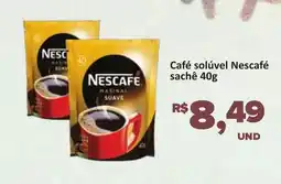 Paulistão Supermercados Café solúvel Nescafé sachê oferta