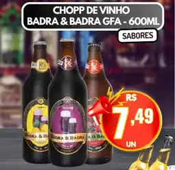 Serrano Supermercado Chopp de vinho badra & badra gfa oferta