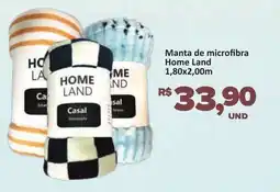 Manta de microfibra Home Land