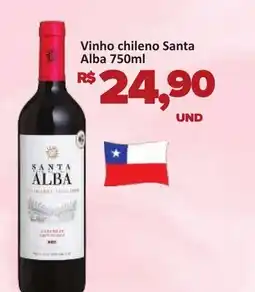 Vinho chileno Santa Alba
