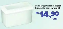 Caixa Organizadora Pleion Bioprátika com tampa