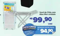 Paulistão Supermercados Varal de Chão com Abas Mor unidade oferta
