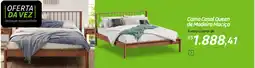Leroy Merlin ca Cama Casal Queen de Madeira Maciça oferta