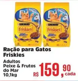 Supermercados Mateus Ração para Gatos Friskies oferta