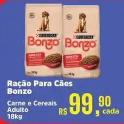 Supermercados Mateus Ração Para Cães Bonzo oferta