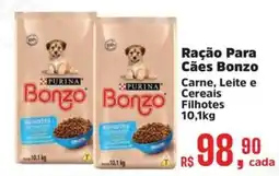 Supermercados Mateus Ração Para Cães Bonzo oferta