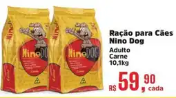 Supermercados Mateus Ração para Cães Nino Dog oferta