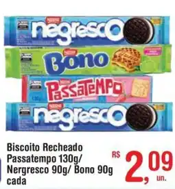 Fort Atacadista Biscoito Recheado Passatempo/ Nergresco /Bono cada oferta