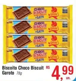 Fort Atacadista Biscoito Choco Biscuit Garoto oferta