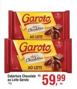 Fort Atacadista Cobertura Chocolate ao Leite Garoto oferta