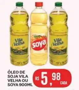 Óleo de soja vila velha ou soya