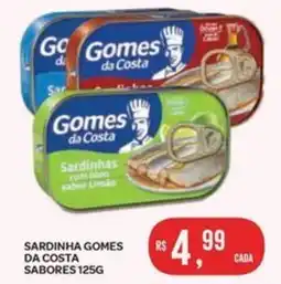 Atacadão Dia a Dia Sardinha gomes da costa sabores oferta