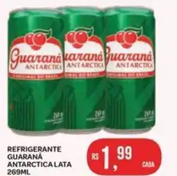 Atacadão Dia a Dia Refrigerante guaraná antarctica lata oferta