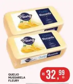 Queijo mussarela fleury