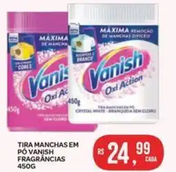 Tira manchas em pó vanish fragrâncias