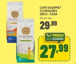 Cooper Café gourmet 3 corações cada oferta