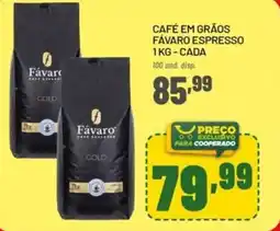 Cooper Café em grãos fávaro espresso cada oferta