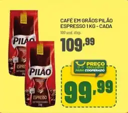 Cooper Café em grãos pilão espresso cada oferta