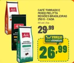 Cooper Café torrado e moído melitta regiões brasileiras cada oferta