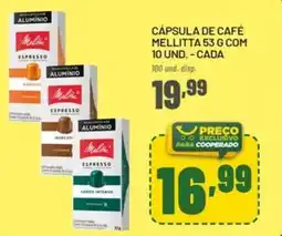 Cooper Cápsula de café mellitta oferta