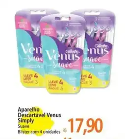 Atacadão Aparelho Descartável Venus Simply oferta
