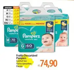 Atacadão Fralda Descartável Pampers oferta