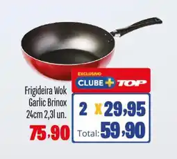 Rede Top Frigideira Wok Garlic Brinox 24cm oferta