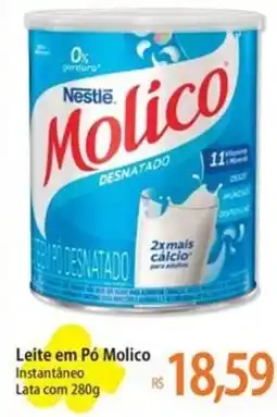 Leite em Pó Molico Instantâneo Lata