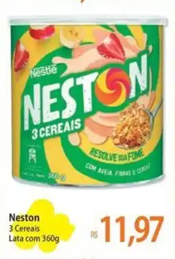 Atacadão Neston 3 Cereais Lata oferta