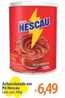 Atacadão Achocolatado em Pó Nescau Lata oferta