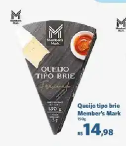 Queijo tipo brie Member's Mark
