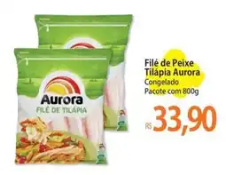 Atacadão Filé de Peixe Tilápia Aurora Congelado Pacote oferta