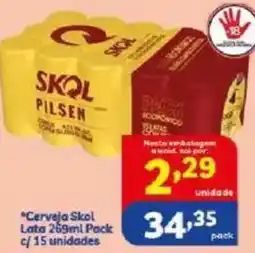 Vencedor Atacadista Cerveja Skol Lata oferta