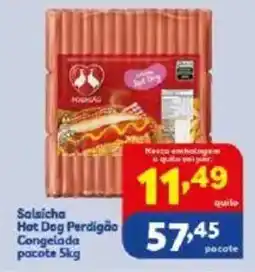 Vencedor Atacadista Salsicha Hot Dog Perdigão Congelada pacote oferta