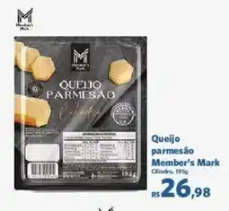 Sam's Club Queijo parmesão Member's Mark Cindro, oferta