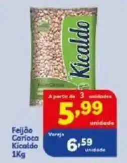 Vencedor Atacadista Feijão Carioca Kicaldo oferta