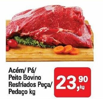Mineirão Atacarejo Acem/ Pa/ Peito Bovino Resfirados Peca/ Pedaco 1kg oferta