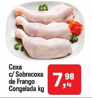 Mineirão Atacarejo Coxa c/ Sobrecoxa de Frango Cong. 1kg oferta