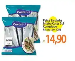 Atacadão Peixe Sardinha Inteira Costa Sul Congelado oferta
