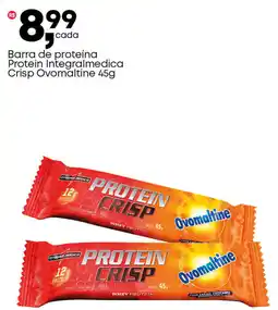 Frangolândia Barra de proteína Protein Integralmedica Crisp Ovomaltine oferta