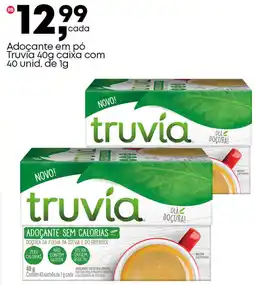 Frangolândia Adoçante em pó Truvia oferta