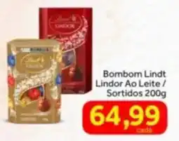Shibata Supermercados Bombom Lindt Lindor Ao Leite / Sortidos oferta