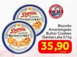 Shibata Supermercados Biscoito Amanteigado Butter Cookies Danisa Lata oferta