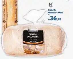 Sam's Club Ciabatta Member's Mark oferta