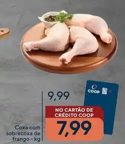 Coop Coxa com sobrecoxa de frango oferta