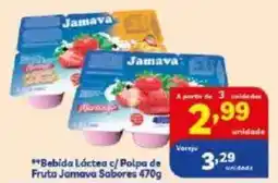 Vencedor Atacadista Bebida Láctea c/ Polpa de Fruta Jamava Sabores oferta