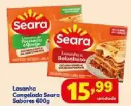 Vencedor Atacadista Lasanha Congelada Seara Sabores oferta